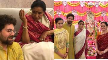 Neil Nitin Mukesh's melodious duet with legendary singer Asha Bhosle on Ganesh Chaturthi