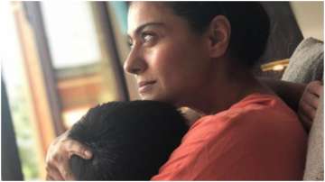 This picture of Kajol hugging son Yug will melt your hearts