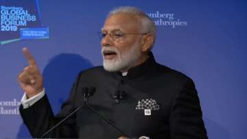 At Bloomberg Global Business Forum PM Modi reveals how India will become a $5 trillion economy?