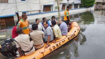 Bihar floods: NDRF rescues over 4,000 people from flood waters in Patna