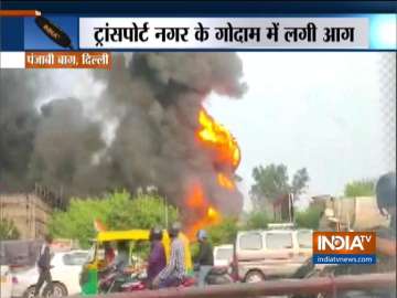 New Delhi Punjab Bagh fire