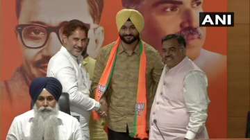 Former Indian Hockey captain Sandeep Singh joins BJP