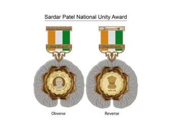 Govt institutes Sardar Patel Unity Award, top civilian award for contribution unity of India