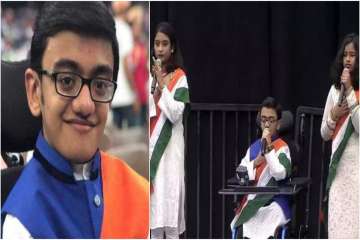 Sparsh Shah: Meet teen rapper who sang the national anthem at 'Howdy Modi' event