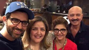 Hrithik Roshan’s sister Sunaina Roshan reunites with family