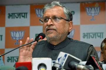 Bihar deputy chief minister Sushil Kumar Modi