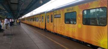 India' first private train Tejas Express trial run begins