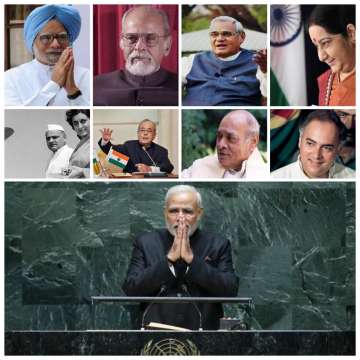 Such is my country: A history of India's tallest leaders at the UNGA