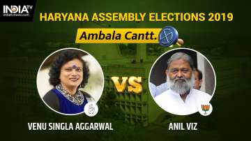 Ambala Cantt Result Live: BJP's Anil Vij vs Venu Singla of Congress