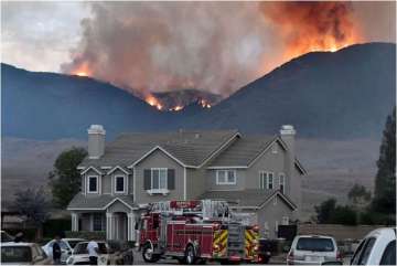 Massive wildfire in California prompts evacuation