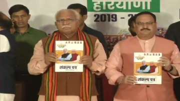 Haryana Assembly election: BJP's manifesto out, focus on farmers, women