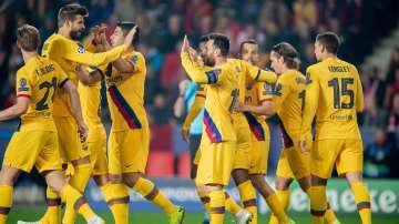 Champions League: Lionel Messi leads Barcelona to 2-1 win against Slavia Prague