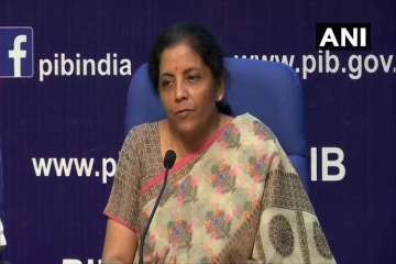 Finance Minister Nirmala Sitharaman