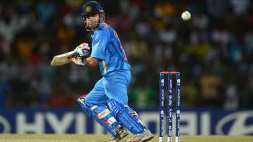 Gautam Gambhir of India bats during the ICC World Twenty20 2012 Group A match between England and In