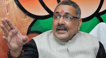 Giriraj Singh attacks Nitish govt over rising crime graph