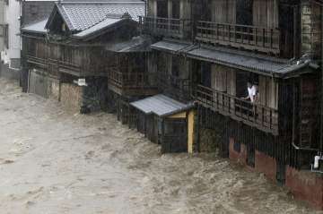 typhoon Hagibis hits Japan