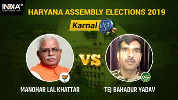 Karnal Constituency Result: Manohar Lal Khattar to be challenged by JJP's Tej Bahadur Yadav