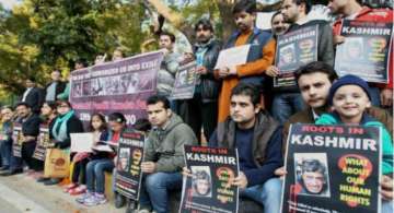Protect our land, Kashmiri migrants urge government