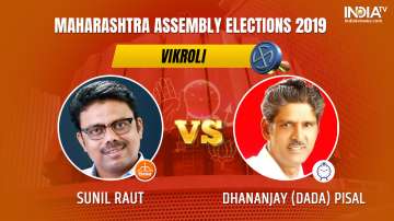 Vikhroli Constituency Result: Sunil Rajaram Raut of Shiv Sena leads