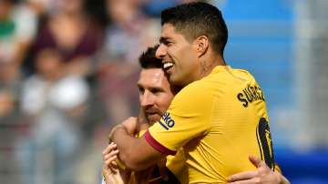 La Liga: Messi, Suarez, Griezmann score together for first time as Barcelona beat Eibar 3-0