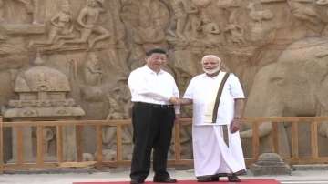 In Tamil Nadu, PM Modi dons 'veshti' to welcome Chinese President Xi Jinping