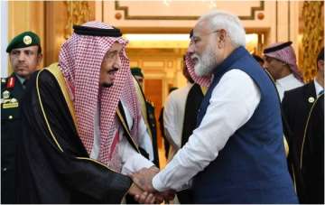 PM Modi with King of Saudi Arabia 