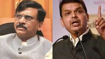 Sena leader Raut hits out at Fadnavis over comment on Saamana