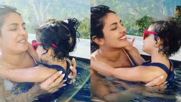 Priyanka Chopra and her niece Krishna’s fun pool time video