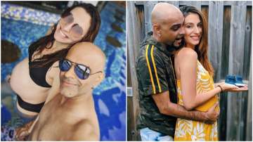 Raghu Ram’s picture with pregnant wife Natalie flaunting her baby bump in the pool shouldn’t be miss