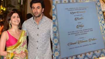 Latest News of Ranbir Kapoor, Alia Bhatt's fake wedding card goes viral on social media. Actress rea