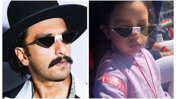 When MS Dhoni's daughter Ziva saw Ranveer Singh wearing same glasses