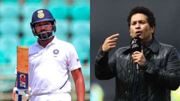 rohit sharma sachin tendulkar