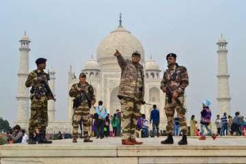 Chinese man caught flying drone over Taj Mahal