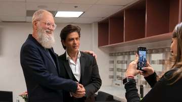 The episode of "My Next Guest Needs No Introduction with David Letterman", featuring SRK, is available on Netflix.