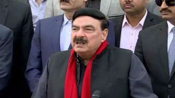 Pakistan Minister for Railways Sheikh Rasheed Ahmed