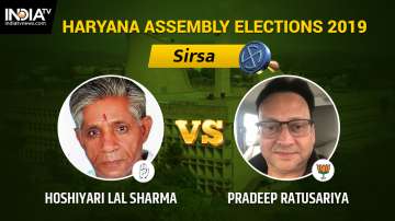 Sirsa Result Live: Pradeep Ratusariya of BJP vs Congress' Hoshiyari Lal