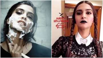 Sonam Kapoor shares spooky pictures on Halloween day.