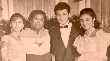 Can you recognize Tabu in these throwback pictures with Sanjay Kapoor and Satish Kaushik?