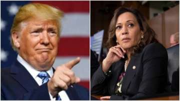 US President Donald Trump and Democrat presidential candidate Kamala Harris