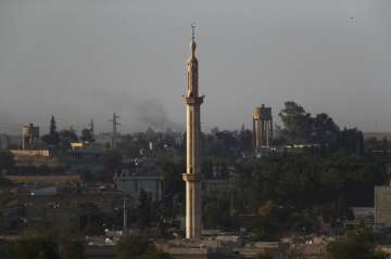 Turkish forces capture center of key Syrian border town