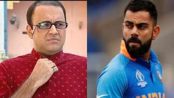 TV Taarak Mehta Ka Ooltah Chashmah Master Bhide took a dig at Virat Kohli which resulted in the Indi