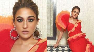 Sara in a Saree: The stunning actress graces the cover of a magazine