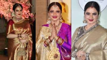 Happy birthday Rekha: 5 timeless saree looks from the 'Umrao Jaan' of Bollywood 