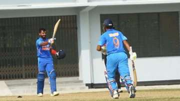 Chinmay Sutar smashed an unbeaten 104 off 85 balls 