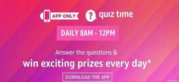 amazon, amazon india, smartwatch, smartphones, amazon quiz time, how to play, how to win