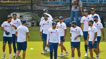 Bhuvneshwar Kumar trains with Indian Test squad to test fitness