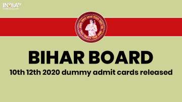 BSEB Bihar Board 10th, 12th dummy admit card released; check details