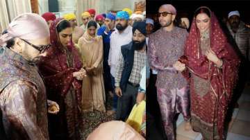 Deepika Padukone First Wedding Anniversary: Deepika Padukone Golden Temple Ranveer Singh First Weddi