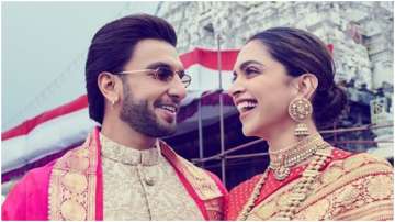 Deepika Padukone, Ranveer Singh feeling 'blessed' after Tirupati visit on wedding anniversary