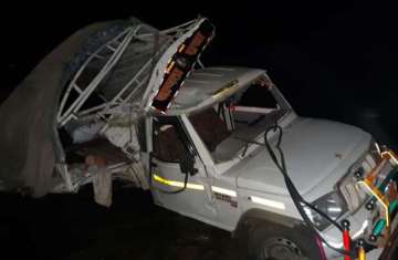 Maharashtra: 7 killed, 24 injured after pickup van falls off bridge in Dhule